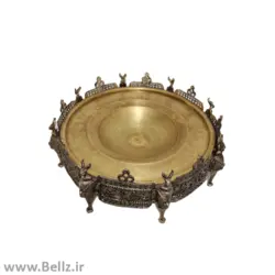 منقل برنجی سایز بزرگ (طرح ۲)