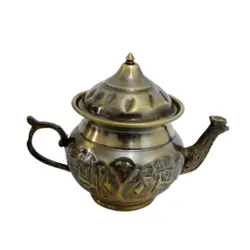 قوری برنجی مخصوص سماور - طرح ۲