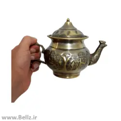 قوری برنجی مخصوص سماور - طرح ۲