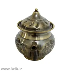 قوری برنجی مخصوص سماور - طرح ۲