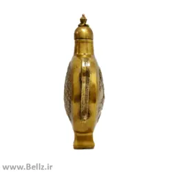 قوری (گلاب پاش) برنزی - نقش طاووس - (کد۲)