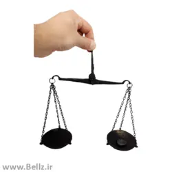ترازو برنجی دکوری (طرح قدیم)