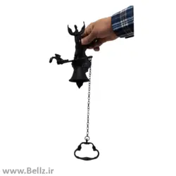 زنگ دیوار کوب برنجی