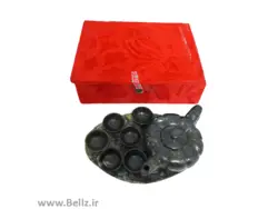 ست قوری و سینی سنگ یشم