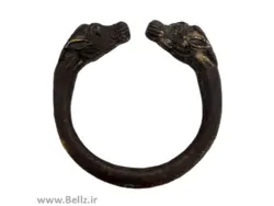 دستبند سر قوچ  برنجی  (طرح ۱)