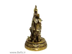 مجسمه مرغ و خروس برنز - (طرح ۱)