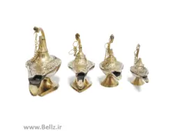 چراغ جادو برنجی ست ۴ عددی