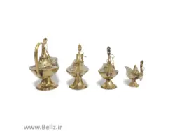 چراغ جادو برنجی ست ۴ عددی