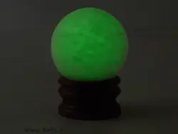 سنگ گوی گرد شب تاب کوچک