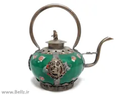 قوری چینی (رنگ سبز)