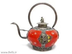 قوری چینی (رنگ قرمز)