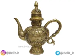 گلاب پاش برنزی نقش ماهی