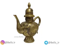 گلاب پاش برنزی نقش ماهی