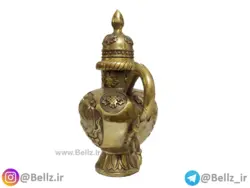 گلاب پاش برنزی نقش ماهی