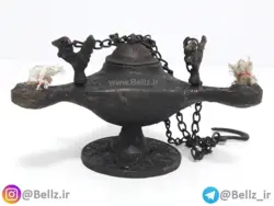 چراغ پیسوز برنجی ۳ شعله