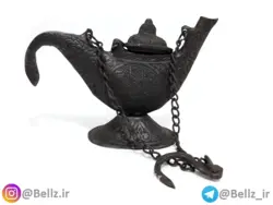 چراغ پیسوز برنجی نقشدار - طرح ۱