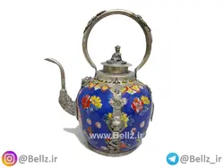 قوری چینی آبی