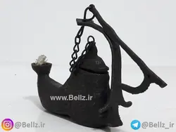 چراغ پیسوز برنجی طرح کفش - (کد ۱)