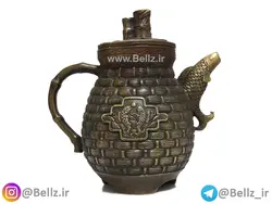 قوری برنزی طرح ماهی