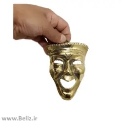 دیوار کوب ماسک برنجی