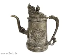 گلاب پاش برنز نقش تاج و اژدها