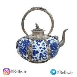 قوری چینی زوار ورشو ( نقاشی دست)