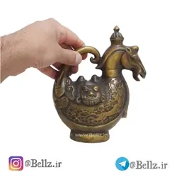 گلاب پاش برنزی طرح اسب