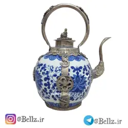 قوری چینی زوار ورشو ( نقاشی دست)