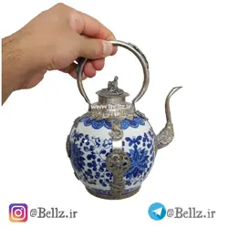 قوری چینی زوار ورشو ( نقاشی دست)