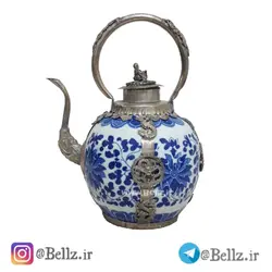 قوری چینی زوار ورشو ( نقاشی دست)