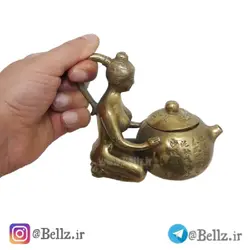 قوری زن برنزی