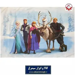 روبالشی عروسکی اتاق و تخت کودک کارتونی فروزن برند Hiva هیوا HKK-019