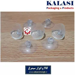 چسبونک و مکنده شیشه بدون قلاب خارجی 3 سانت فروش تک و تعداد KCB-008