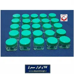 ظرف تستر و قوطی کریستال کرم و ژل مکعب ۵ گرم فروش تک و تعداد PZJ-009