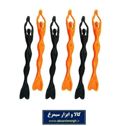 قاشق همزن و شربت خوری طرح پری دریایی ۶ عددی HGA-002
