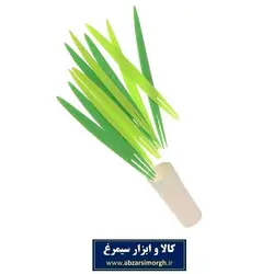 چنگال زیتون و غذا خوری طرح گلدان و چمن ۱۰ عددی HOK-001