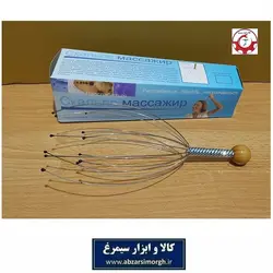 برس ماساژور و خارش سیمی سر و مو جعبه دار ZMS-006