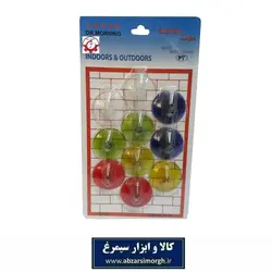 چسبونک و مکنده شیشه دکتر مورنینگ قلاب دار رنگی ۱۰ عددی فروش تک و تعداد KCB-004