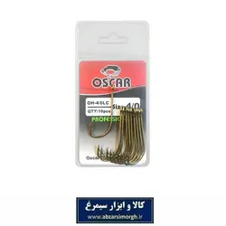 قلاب ماهیگیری اسکار Oscar سایز ۴ بسته ۱۰ عددی NFS-005