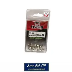 هرزگرد قلاب ماهیگیری اسکار Oscar سایز ۸ بسته ۱۰ عددی NFS-002