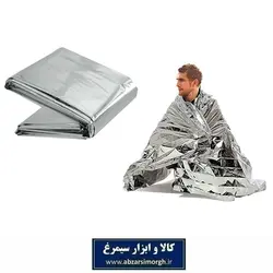 پتو یا بلنکت نجات کوهنوردی و سفر Emergency Rescue نقره ای NBK-001