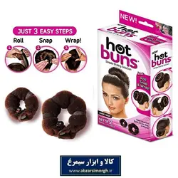 کش و تل مو زنانه هات بانز Hot Buns ست ۲ عددی ZMO-012