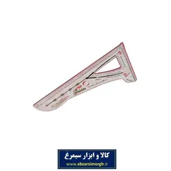 گونیا خیاطی یک چهارم Golchin گلچین ۱۵ سانت HGN-001