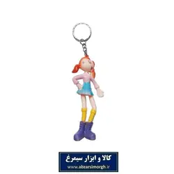 جاکلیدی عروسک دختر فانتزی قد ۱۰ سانت فروش تک و جین  12 عددی HSK-025