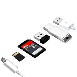 رم ریدر و کارت خوان چند کاره تایپ C مدل UTC3-1 پشتیبانی از USB 3.1 با سرعت 10Gbps با قابلیت خواندن انواع مموری