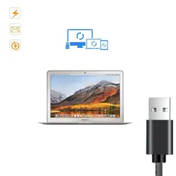 کابل بلند دیتا و فست شارژ لایتنینگ 2 متری JLW برای محصولات اپل با پوشش چند لایه چرمی دوخته شده و با سری های آلومینیومی ضد اکسیداسیون با ضمانت 6 ماهه