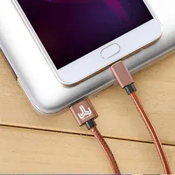 کابل 2 متری دیتا، چرم و فست شارژ تایپ سی Just Love Widget