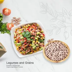 لوبیا چیتی 700 گرمی تاجی فود