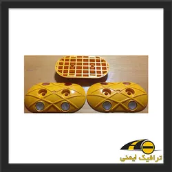 استات ترافیکی بیضی 22*12