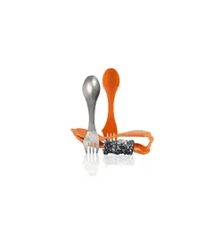 ست قاشق تیتانیوم و قاشق Ultimate Spork برند LIGHT MY FIRE